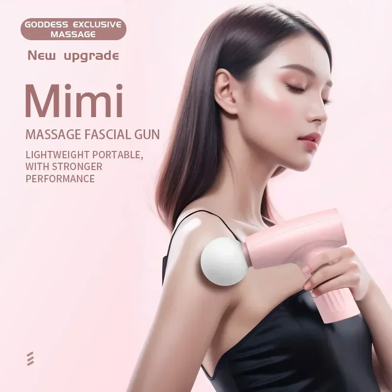 Muscle Mini Pink Massage Gun D - огляд і ціна Health Wellness