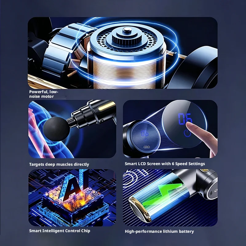 6 Speed Mini Electric Fascia G - огляд і ціна Health Wellness