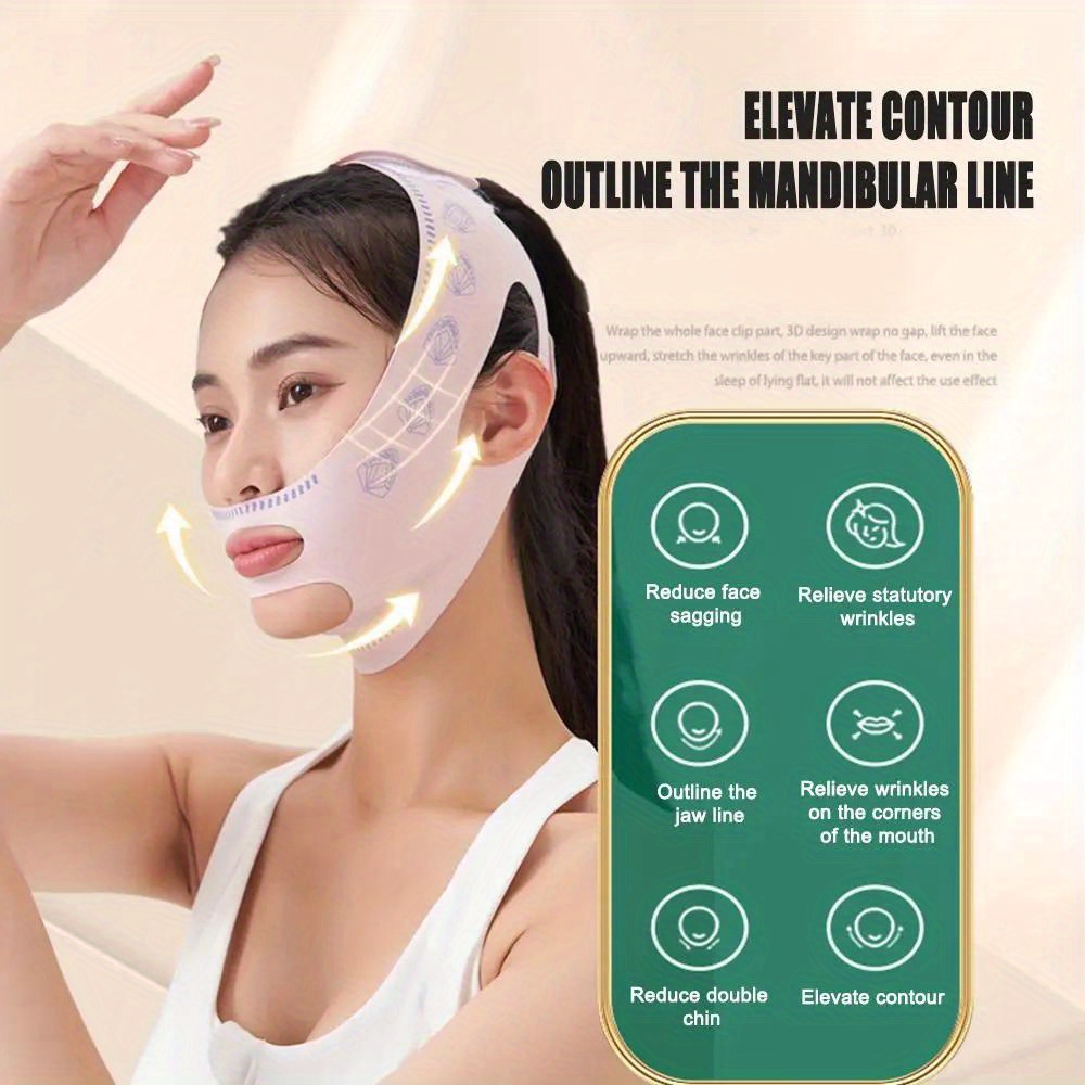 Chin Cheek Slimming Bandage V  - огляд і ціна Health Wellness