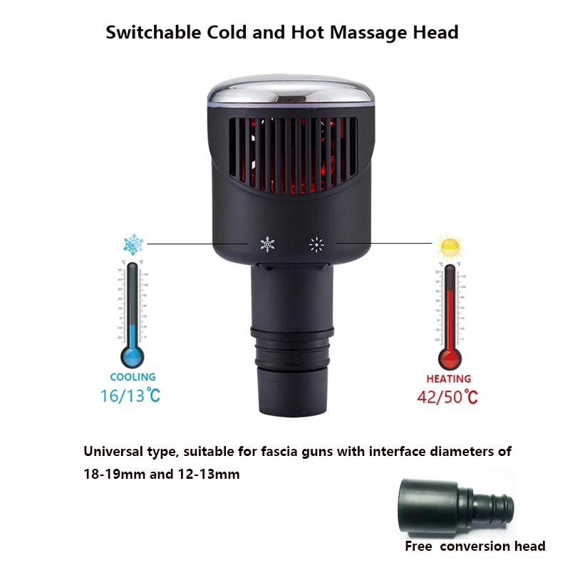 New Heat-Cold Fascia Gun Massa - огляд і ціна Health Wellness