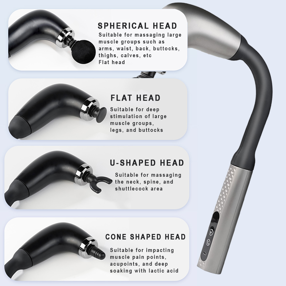 Portable Fascial Massage Gun E - огляд і ціна Health Wellness
