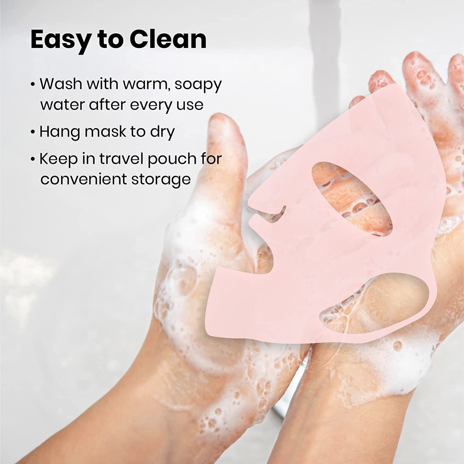 Reusable Silicone Face Mask Ho - огляд і ціна Health Wellness