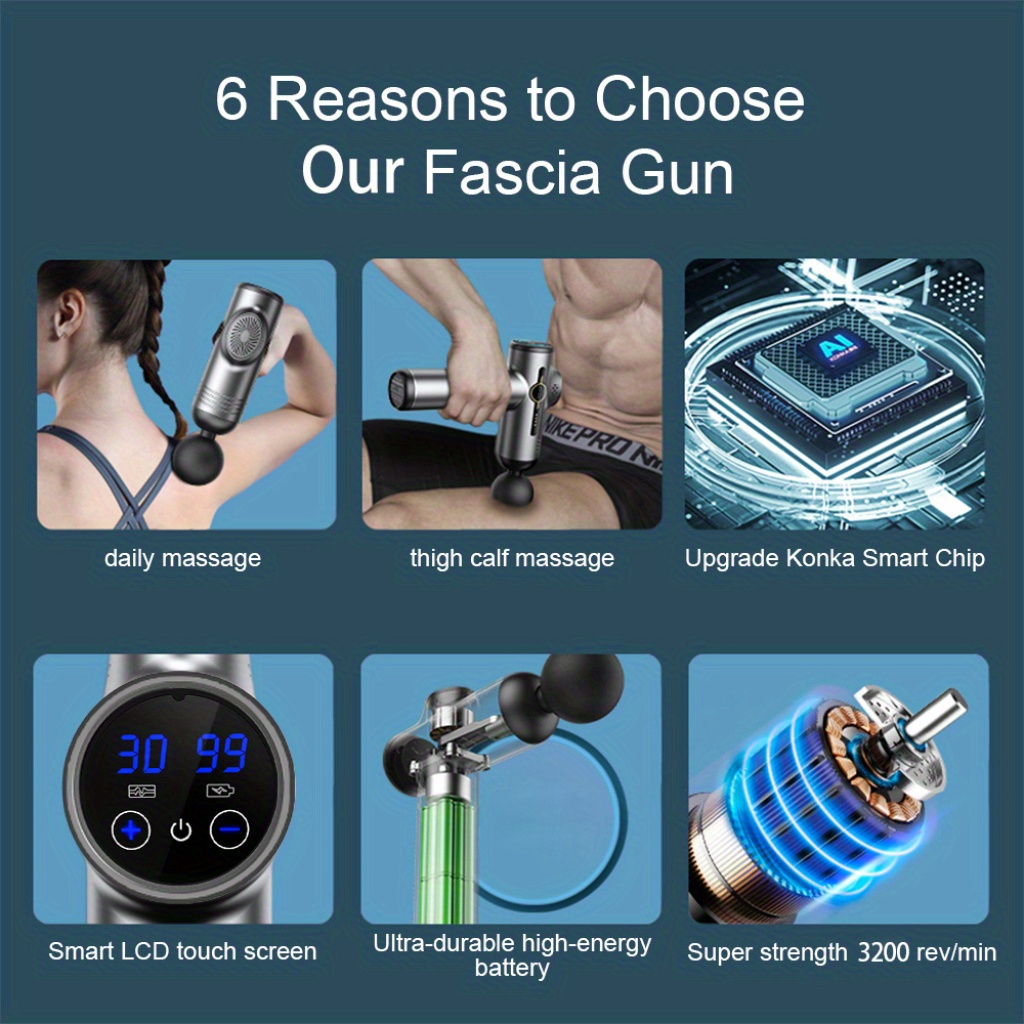 99 Level Massage Gun Fascia De - огляд і ціна Health Wellness