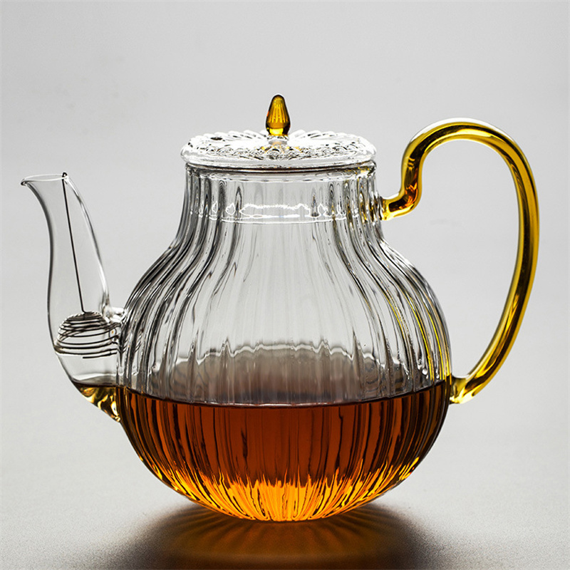 700ml Striped Glass Teapot Wit - огляд і ціна Nettle Leaf Tea