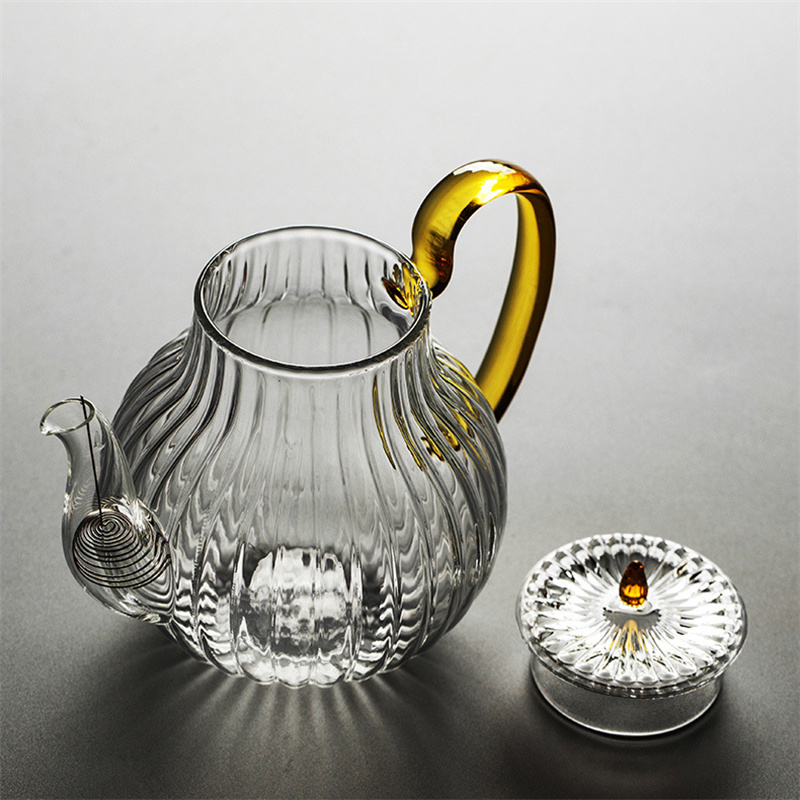 700ml Striped Glass Teapot Wit - огляд і ціна Nettle Leaf Tea